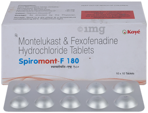 Spiromont-F 180 Tablet image