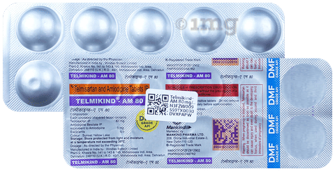 Telmikind-AM 80 Tablet image