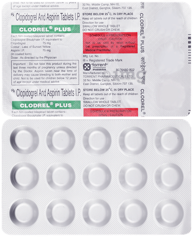Clodrel Plus Tablet image Clodrel Plus Tablet image