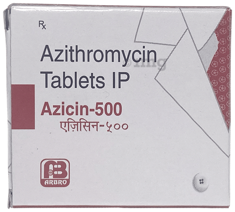 Azicin 500 Tablet image