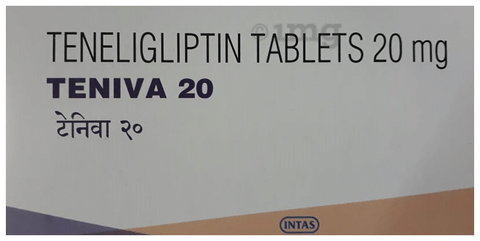 Teniva 20 Tablet View Uses Side Effects Price and Substitutes 1mg