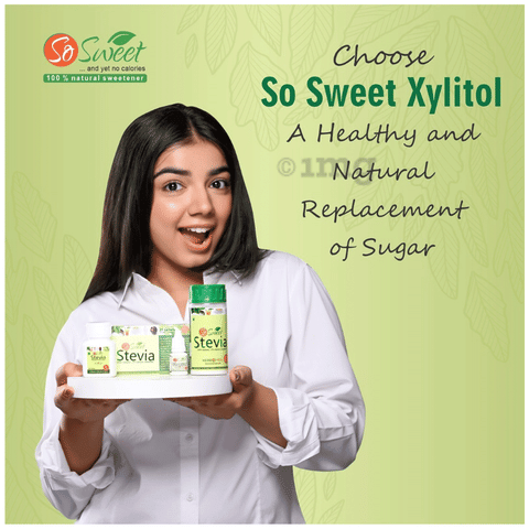 So Sweet Xylitol Natural Sweetener for Diabetics: Buy packet of