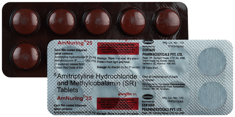 Amnuring 25 Tablet SR image