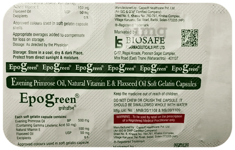 Epogreen Softgel Capsule image