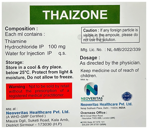 Thaizone Injection image