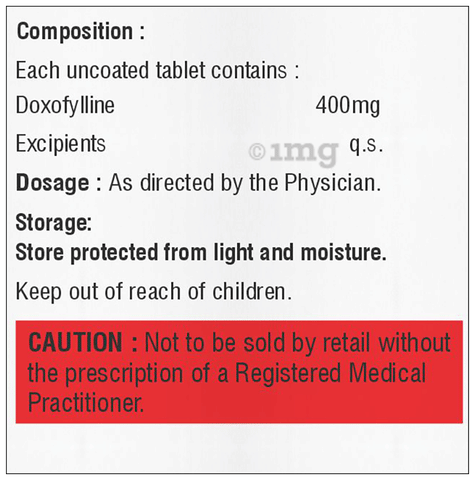 Doxoflip 400mg Tablet image