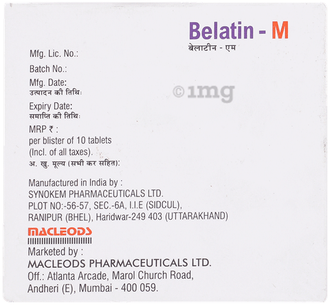 Belatin-M Tablet image