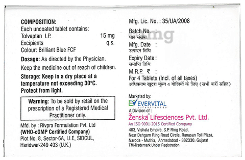 Neph-Tolvaptan Tablet image Neph-Tolvaptan Tablet image