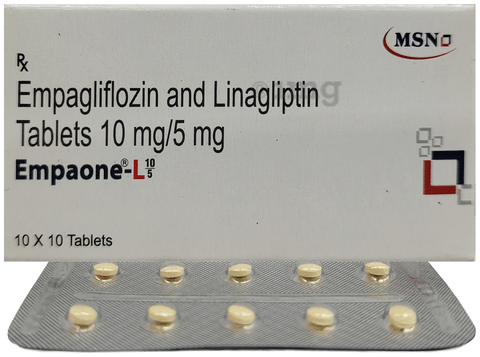 Empaone-L 10/5 Tablet image Empaone-L 10/5 Tablet image