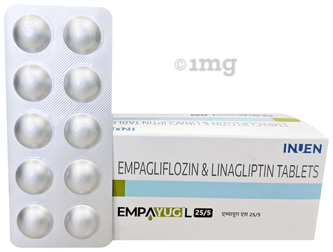 Empayug L 25/5 Tablet image Empayug L 25/5 Tablet image