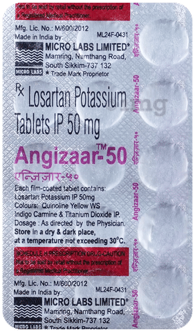 Angizaar 50 Tablet image Angizaar 50 Tablet image