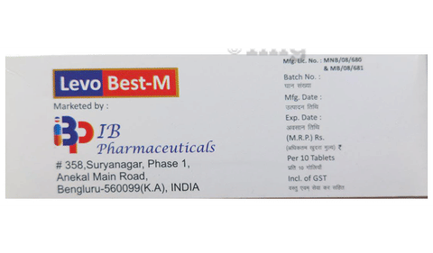 Levobest-M Tablet image Levobest-M Tablet image