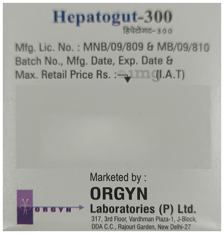 Hepatogut 300 Tablet image Hepatogut 300 Tablet image