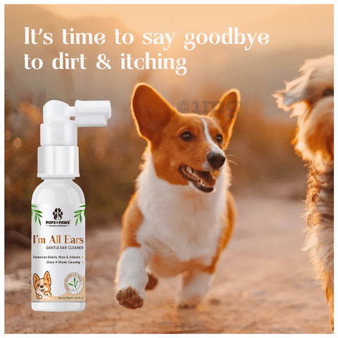 Pups and Paws I m All Ears Gentle Ear Cleaner Buy bottle of 50.0