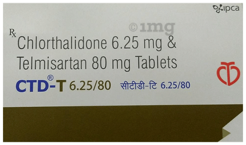CTD-T 6.25/80 Tablet 1