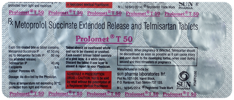 Prolomet T 50 Tablet ER image