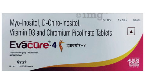 Evacure -4 Nutraceutical Tablet image