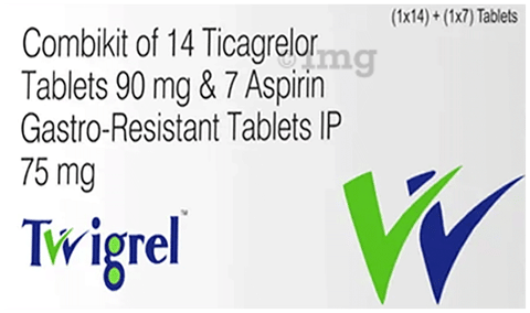Twigrel 90mg/75mg Tablet image Twigrel 90mg/75mg Tablet image