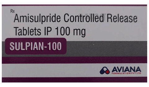 Sulpian 100 Tablet CR image