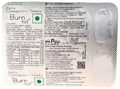 Burn Fat Tablet image Burn Fat Tablet image