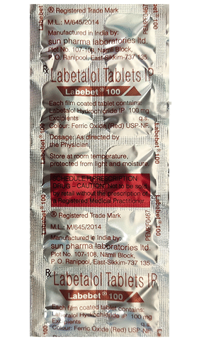 Labebet 100mg Tablet image