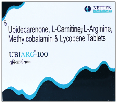 Ubiarg 100 Tablet image Ubiarg 100 Tablet image