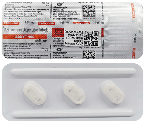 Zady 100mg Tablet image
