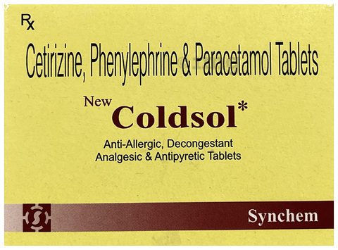 New Coldsol Tablet image