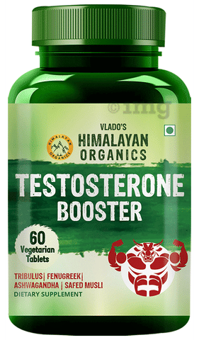 Vlado's Himalayan Organics Testosterone Booster Vegetarian Tablet: Buy  bottle of 60.0 tablets at best price in India | 1mg