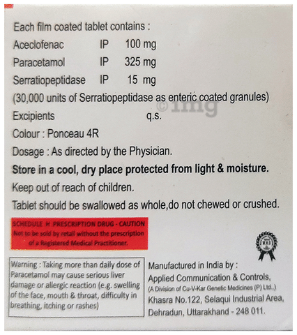 Septogesic Tablet