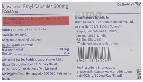 Icos 0.5G Capsule