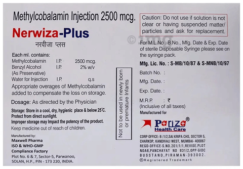 Nerwiza-Plus Injection image