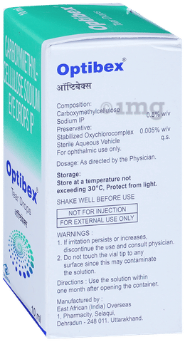 Optibex Tear Eye Drop image