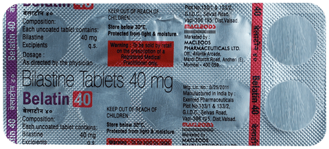 Belatin 40 Tablet image