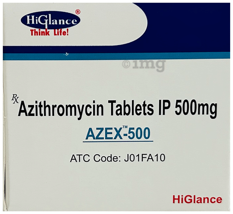 Azex 500mg Tablet image Azex 500mg Tablet image