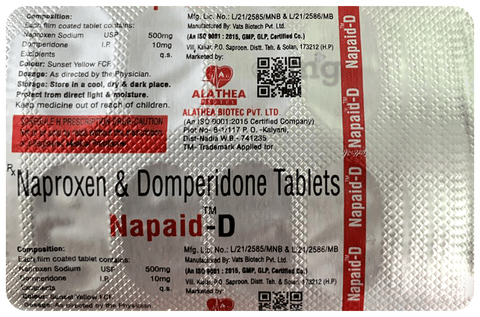 Napaid-D Tablet image