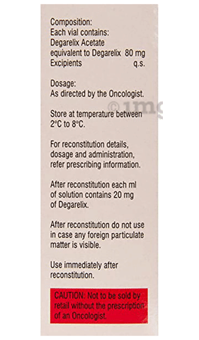 Degapride 80mg Injection image