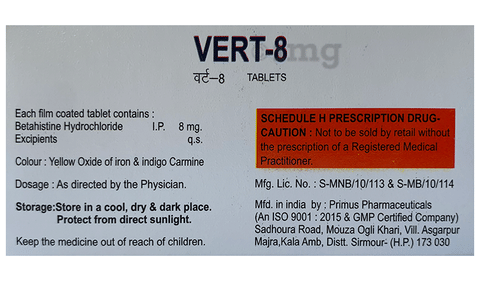 Vert 8 Tablet image Vert 8 Tablet image