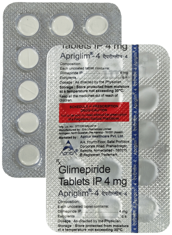 Apriglim 4mg Tablet image