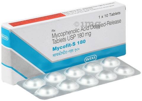Mycofit-S 180mg Tablet DR