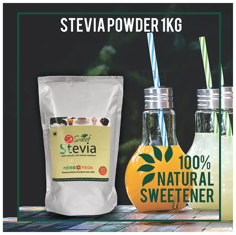 So Sweet Stevia Natural Sweetener for Diabetics, Zero Calorie: Buy packet  of 250.0 gm Powder at best price in India