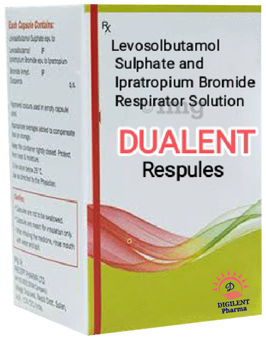 Dualent Respules(2.5ml Each) Solution for inhalation image Dualent Respules(2.5ml Each) Solution for inhalation image
