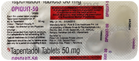 Opiquit 50 Tablet image Opiquit 50 Tablet image