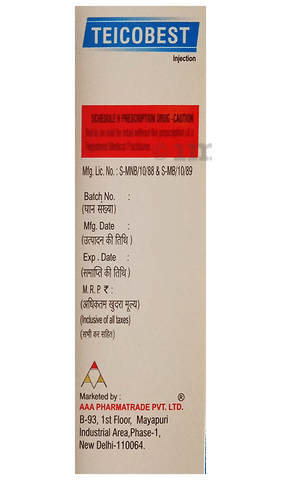 Teicobest Injection image