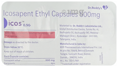 Icos 0.5G Capsule