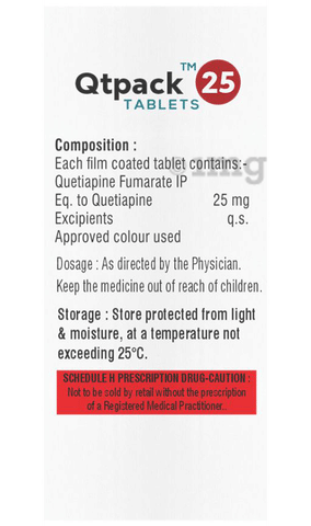 Qtpack 25 Tablet image Qtpack 25 Tablet image