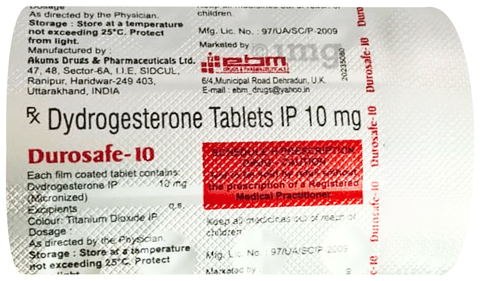 Durosafe 10 Tablet image Durosafe 10 Tablet image