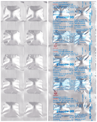 Etocox 90 Tablet image