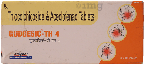 Gudgesic TH 100mg/4mg Tablet image
