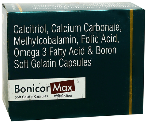 Bonicor Max Softgel Capsule image